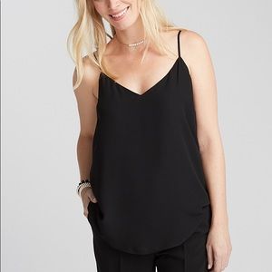 *NWOT* Simons fluid thin strap black cami